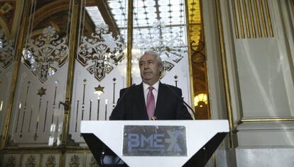 El presidente de Bolsas y Mercados Espa&ntilde;oles (BME), Antonio Zoido, en una imagen de archivo.