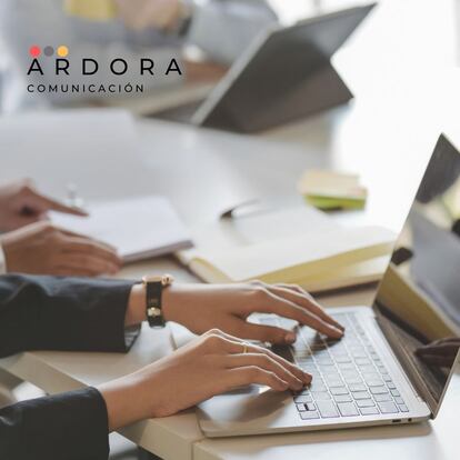Imagen promocional de Ardora Comunicación.