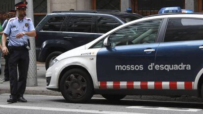 Un agente de los Mossos d&#039;Esquadra.