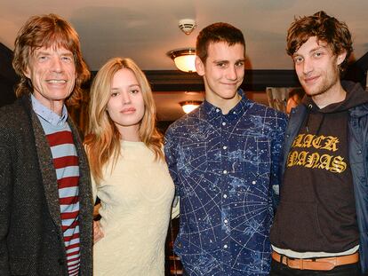 ¿Quiénes son y a qué se dedican los ocho hijos (reconocidos) de Mick Jagger?