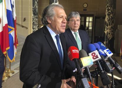 El secretario general de la OEA, Luis Almagro.