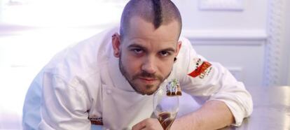 David Mu&ntilde;oz, cocinero del restaurante DiverXo.