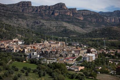 Vista general de La Pobla de Segur, en el Pallars.
