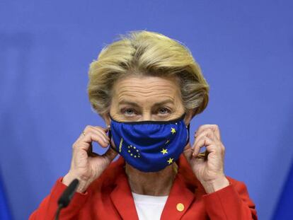 La presidenta de la Comisión Europea, Ursula von der Leyen. 