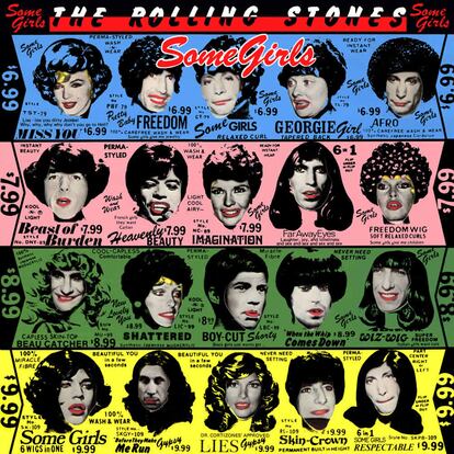 Portada del disco ‘Some Girls’, publicada en 1978.