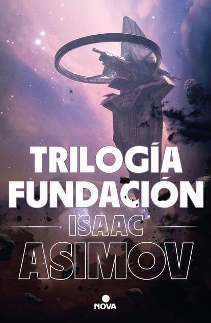 Portada de 'Trilogía fundación', de Isaac Asimov. EDITORIAL NOVA