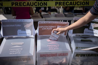 Votos en elecciones México