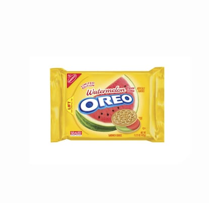 En verano de 2013, salió la edición especial Oreo de sandía, un sabor que en España no oleríamos ni de lejos. Tampoco hemos probado los sabores dulce de leche (muy popular en Sudamérica), té verde (top ventas en China y Japón) u otros más estrambóticos como mantequilla de cacahuete, calabaza picante o pan de jengibre.