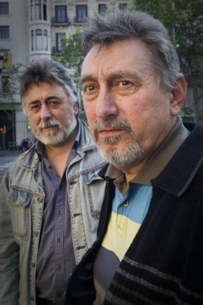 Los hermanos Francisco y Justiniano Villarán.