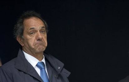 El excandidato presidencial argentino, Daniel Scioli, en una foto de archivo.