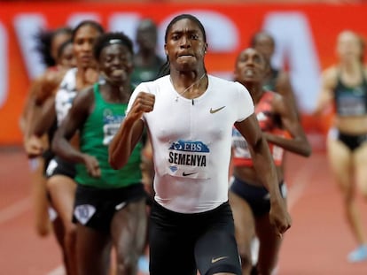 Semenya se impone en la Diamond League de Mónaco, julio de 2018.