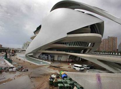 El Palau, el 12 de octubre, tras las lluvias que obligaron a intervenir a los bomberos.