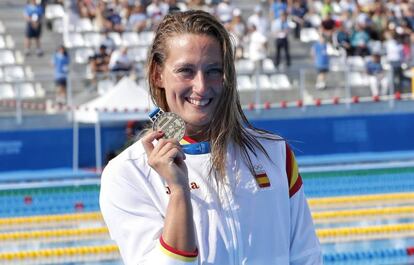 Mireia Belmonte, en los Juegos del Mediterráneo