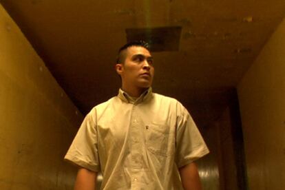 José Antonio Zúñiga, protagonista del documental <i>Presunto culpable,</i> en la cárcel donde pasó 28 meses.
