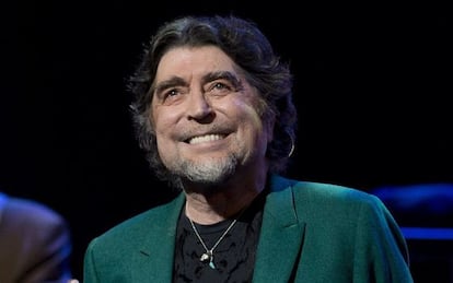 El cantautor español Joaquín Sabina.