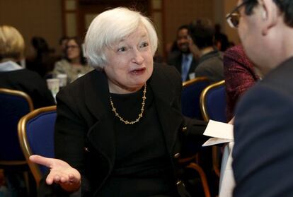 Janet Yellen, presidenta de la Reserva Federal estadounidense