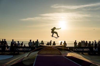 Un momento de O Marisquiño en la playa de Samil de Vigo, en una imagen cedida por el festival.