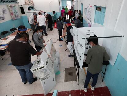 Votaciones en las elecciones de México