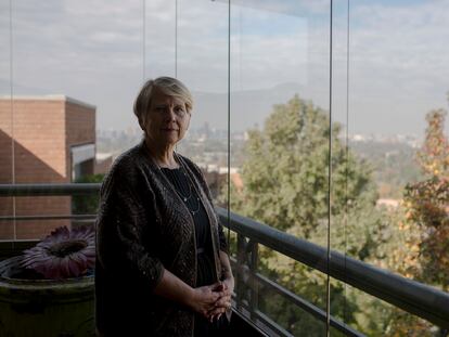 Kathleen Barclay en Santiago.