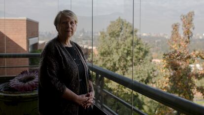 Kathleen Barclay en Santiago.