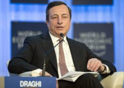 El presidente del Banco Central Europeo, el italiano Mario Draghi. EFE/Archivo