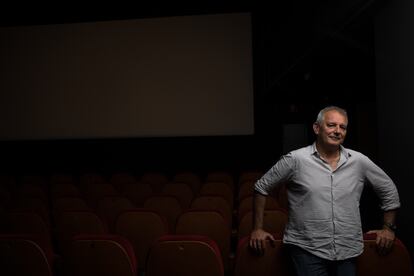 El director de cine francés Laurent Cantet, durante una entrevista para EL PAÍS con motivo del estreno de su película 'Arthur Rambo', en 2022.