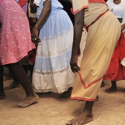 Bailes al ritmo de naigó.