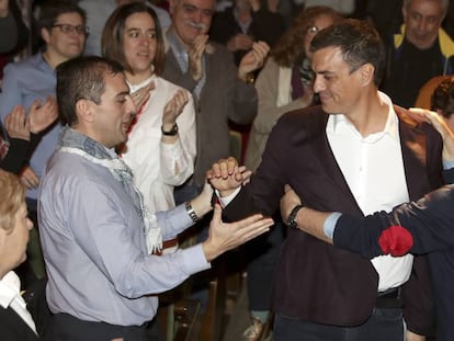 El candidato a la Secretar&iacute;a General del PSOE, Pedro S&aacute;nchez.