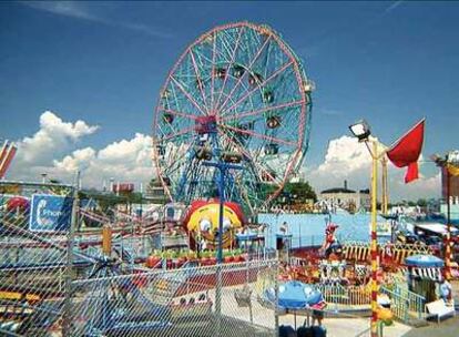 El parque de atracciones de Coney Island.