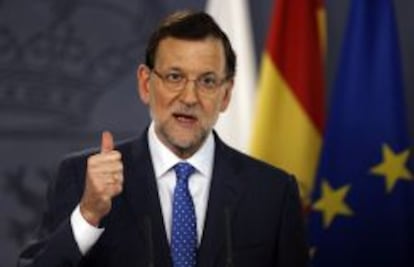 El presidente del Gobierno, Mariano Rajoy.