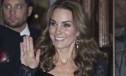 Kate Middleton, en Londres, el pasado 18 de noviembre.