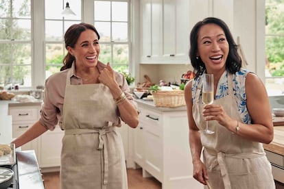 Meghan Markle y Vicky Tsai