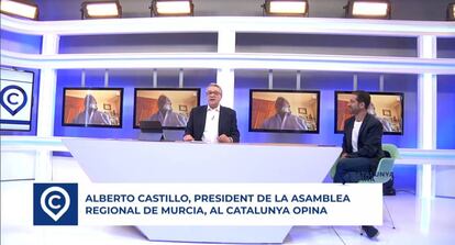 Un fotograma del programa Catalunya Opina de Teve.cat.
