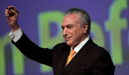 O presidente Michel Temer.