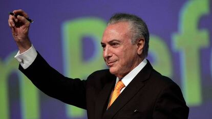 O presidente Michel Temer.