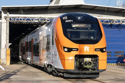 Uno de los trenes de Alstom para el servicio Rodalies de Renfe. CEDIDA POR LA EMPRESA
