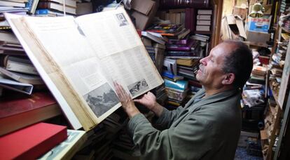 José Alberto Gutiérrez, conocido como 'El Señor de los Libros'.
