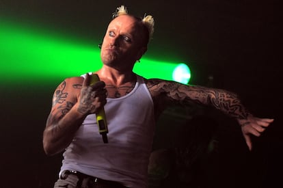 Keith Flint, en el club Alcatraz de Milán, en 2010.