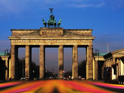 Puerta de Brandenburgo, gran símbolo de Berlín, ciudad que acoge a la nueva Telefónica Germany Next.