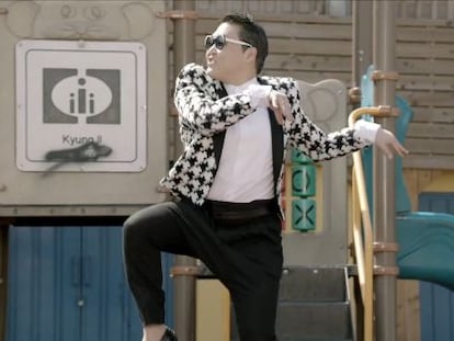 Psy bate récords con su nuevo baile