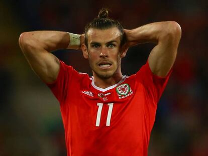 Bale, en el partido contra Austria.