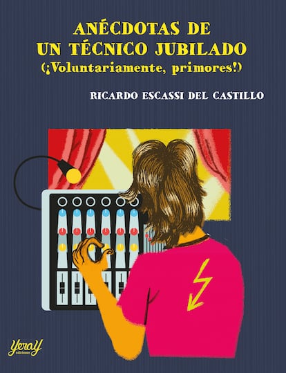 Portada, ilustrada por Víctor Coyote, del libro de Ricardo Castillo, editado por Yeray.