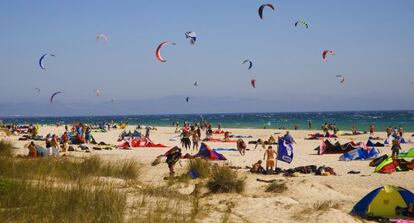 Playa de Valdevaqueros, en Tarifa (Cádiz).