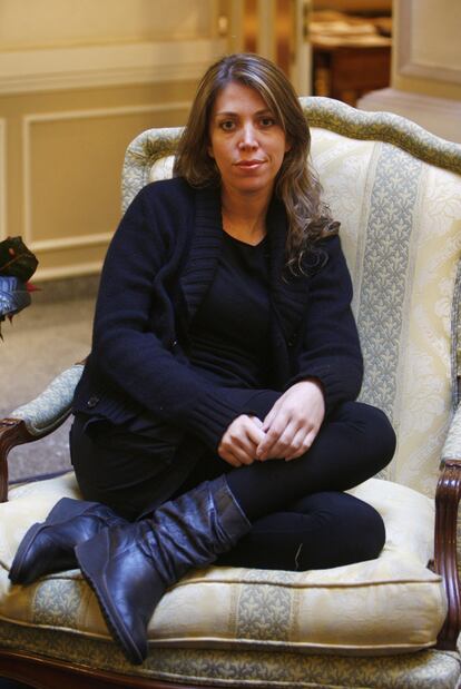 La escritora y directora de cine Lucía Puenzo, en Madrid, en 2019.