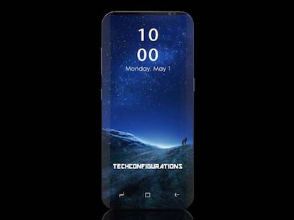 El Samsung Galaxy S9 contaría con un lector de huellas frontal