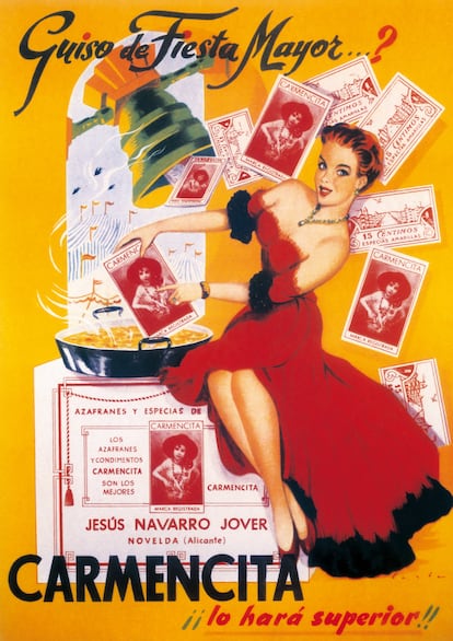 Anuncio histórico de la marca Carmencita.