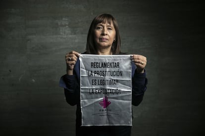 Graciela Collantes, superviviente de trata, fue víctima de explotacion sexual. 