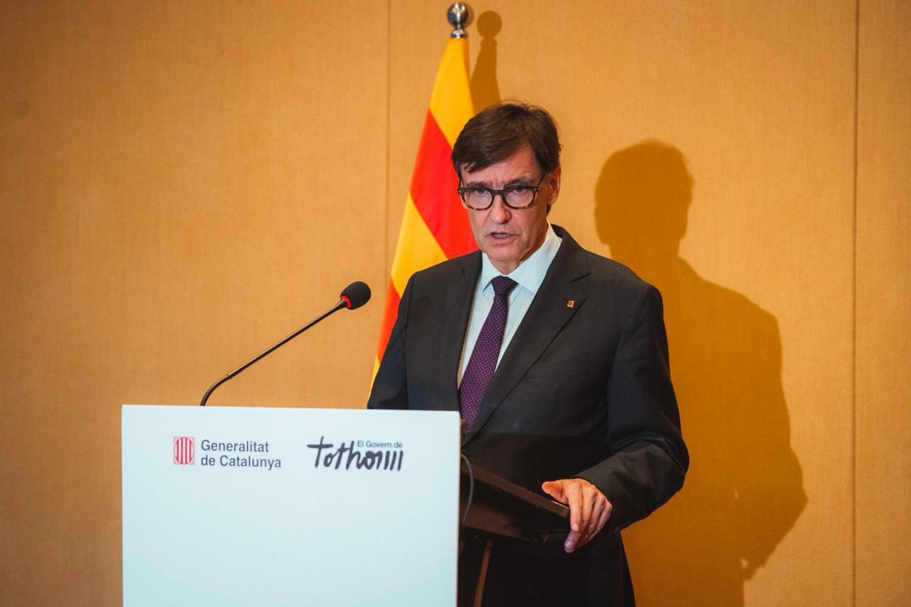 Salvador Illa pide “corregir el ‘dumping fiscal’ que hace Madrid”