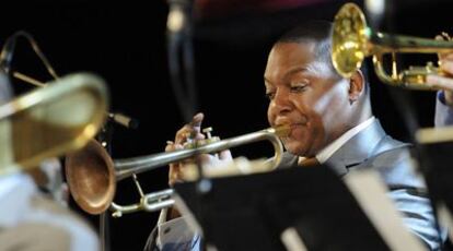 Wynton Marsalis, en el Festival de Jazz de Vitoria de este año.