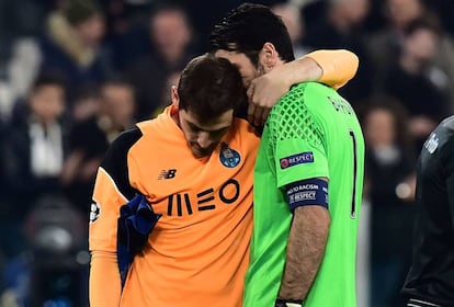 Talvez o último encontro entre Buffon e Casillas. Desta vez, pelas oitavas de final da Champions League 2016-17. A Juve, de Buffon, eliminou o Porto e avançou às quartas de final, fase pela qual enfrentará o Barcelona.